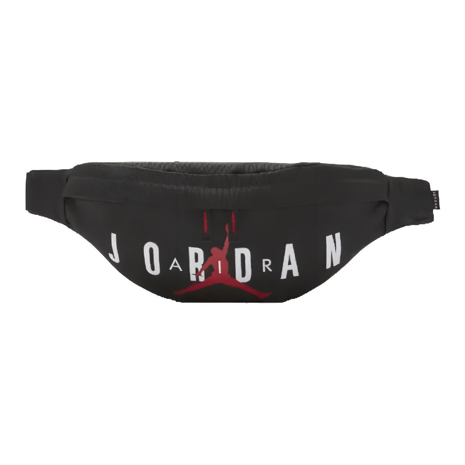 Jordan Classic Portable Sports Leisure Air Logo Nylon Crossbody Chest Waist Bag Unisex Bags Black JD2143011GS-001 Black