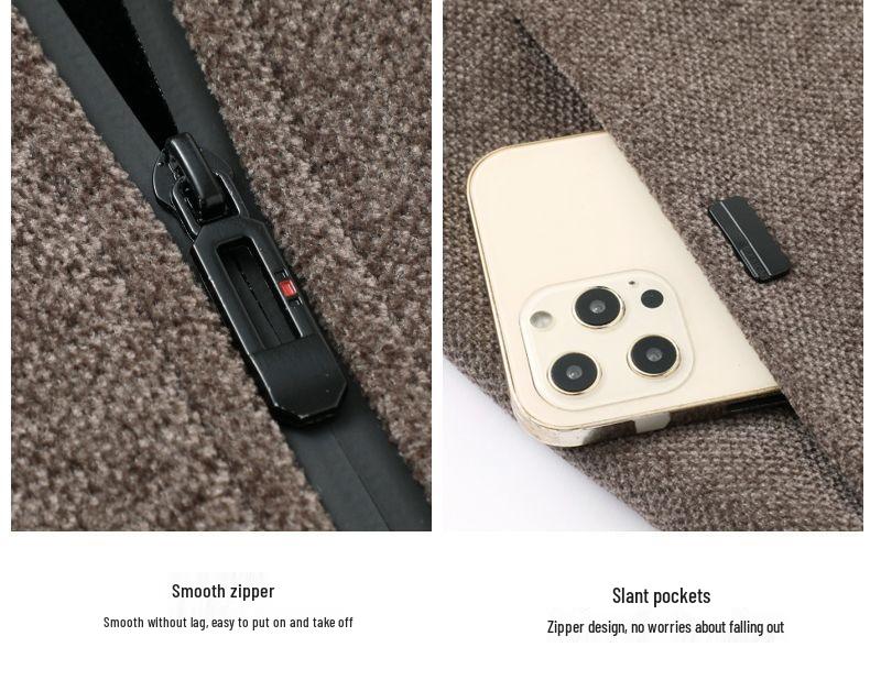 Dad's 2024 Casual Spring/Autumn Jacket for Elderly Men - Ideal for 50-Year-Olds and Up.