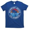 Newport Beach California Ca Vintage Graphic Retro 70s Cute Gift T-Shirt Unisex