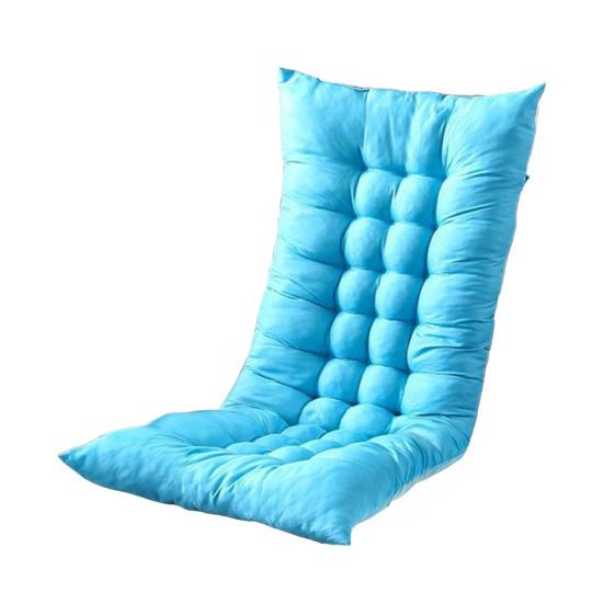 Recliner Chair Cushion with Ties Thick PP Cotton Chairs Pad for Garden Office Washable