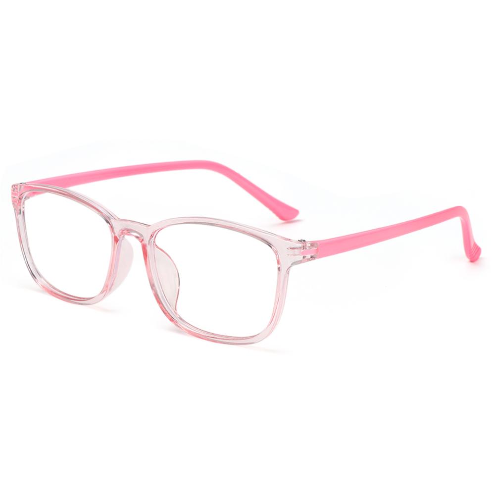 Online Classes Eye Protection Comfortable Eyeglasses Ultra Light Frame Kids Glasses Anti-blue Light