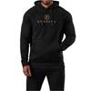 Gym King Mens Lettering Raglan Hoodie