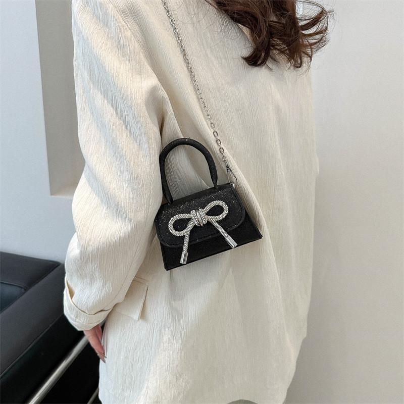 2024 Spring Fashion Mini Crossbody Bag Chic Bowknot Design For Trendy Women