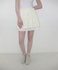 Kasel Ripple Layered Skirts, Ivory