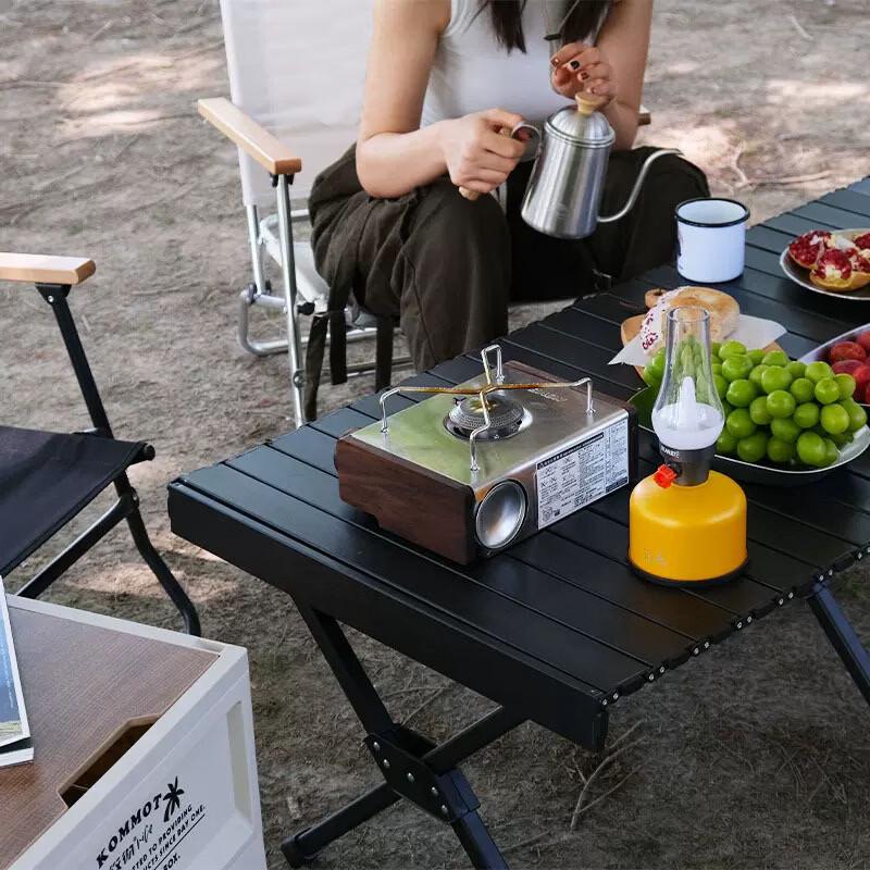 OIMG Lightweight Portable Camping Roll-Up Table