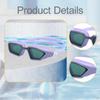 Swimming Goggles Adjustable Silicone Glasses for Adults Women Men