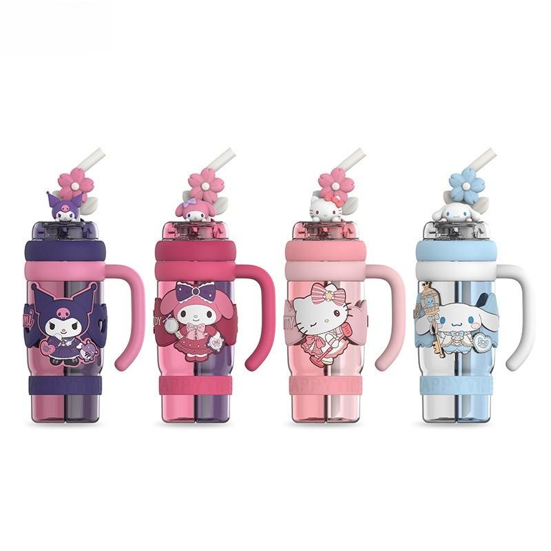 Sanrio Kuromi Tritan Kids Water Bottle With Sealing Leakproof For Office And Home