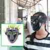 Retro Mask Eye-catching Holiday Masks Sauron Mask Creative Polychrome Clothing Accessories Masquerade Mask Colorful Plastic