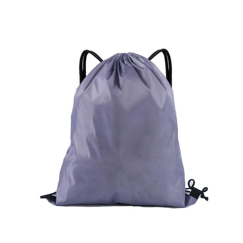 Colorful Polyester and Nylon Drawstring Bag: Double Shoulder Shopping and Storage Bag for Toys