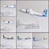 Jason Tutu 16cm  Aero Mongolia Fokker F50 Airplane Erj145 Airways Airplane Model Plane Diecast Metal 1/400 Scale Planes