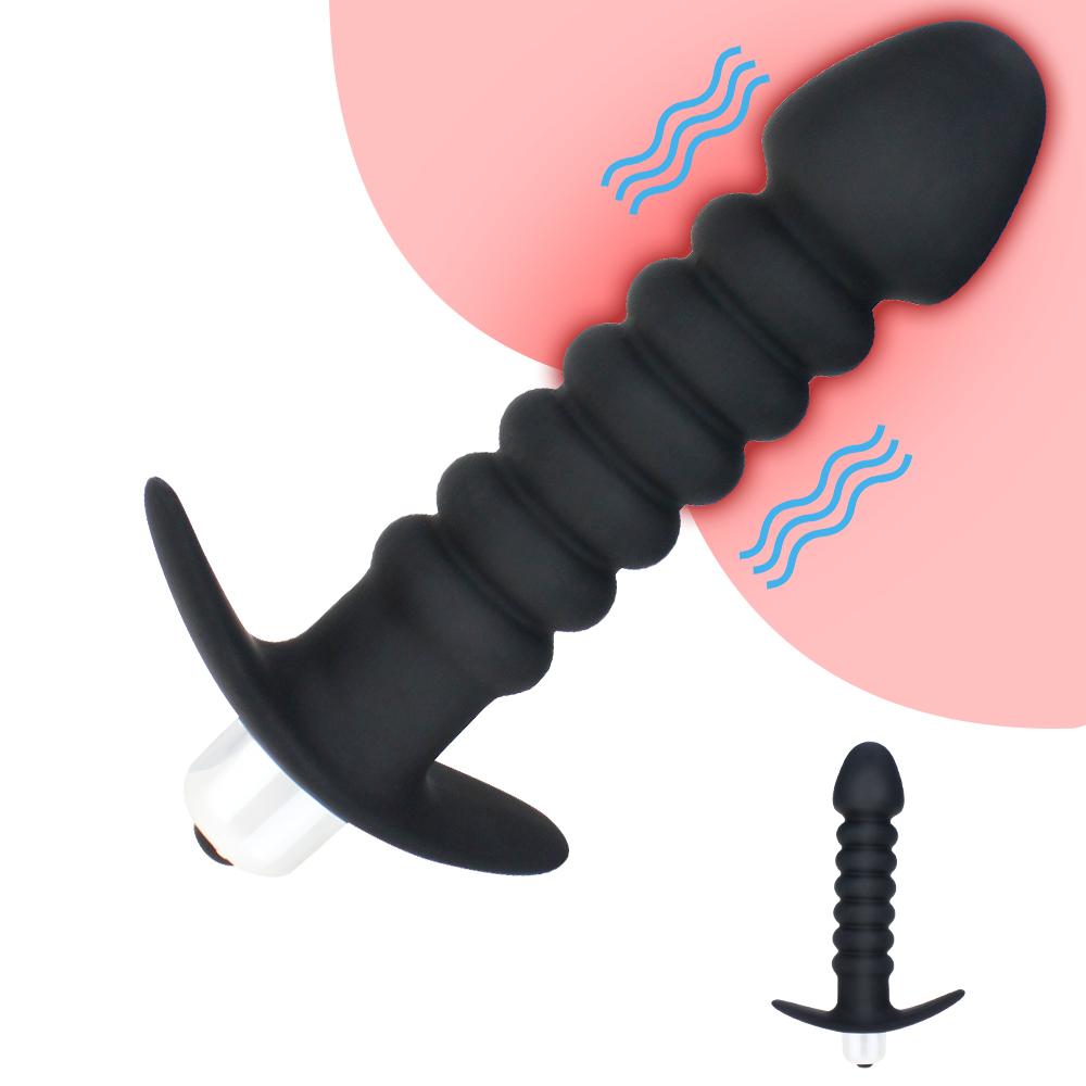 Anal Butt Plug Dildo Vibrator Prostata Massage Perle Einzelvibration