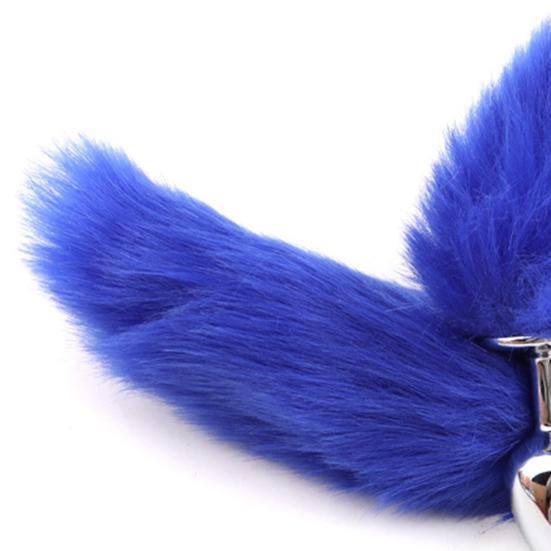 Yousheng Anal Plug Safe Full Stimulation Metal Fox Tail Exotic Accessories Butt Plug Adult Product