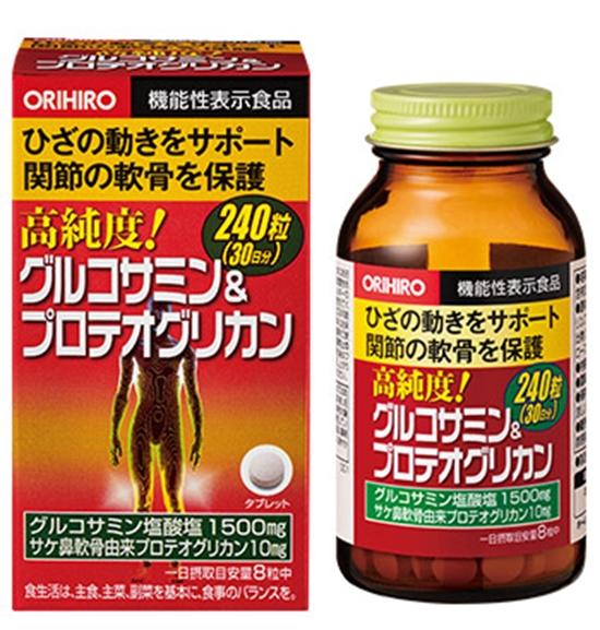 Orihiro Supplement High Purity Glucosamine & Proteoglycan Tablets