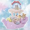 Sylvanian Families Amusement Park "Dream-Colored Mermaid Castle" Co-72 ST Mark Certified Toy Dollhouse for Ages 3 and Up, Sylvanian Families, Epoch