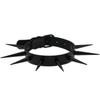 Big Long Spiked Choker Collar Cool  Punk  Necklace  For Women Men Metal Chocker Rave Festival Goth Costumes Jewelry