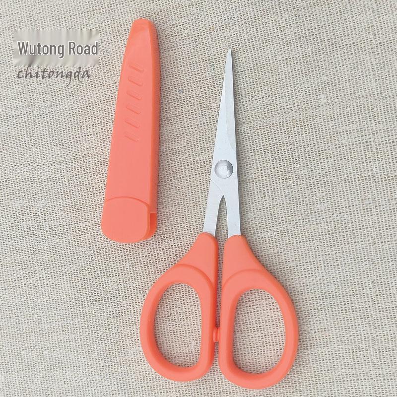 Stainless Steel Handmade Straight Beauty Scissors for Students - Eyebrow Makeup