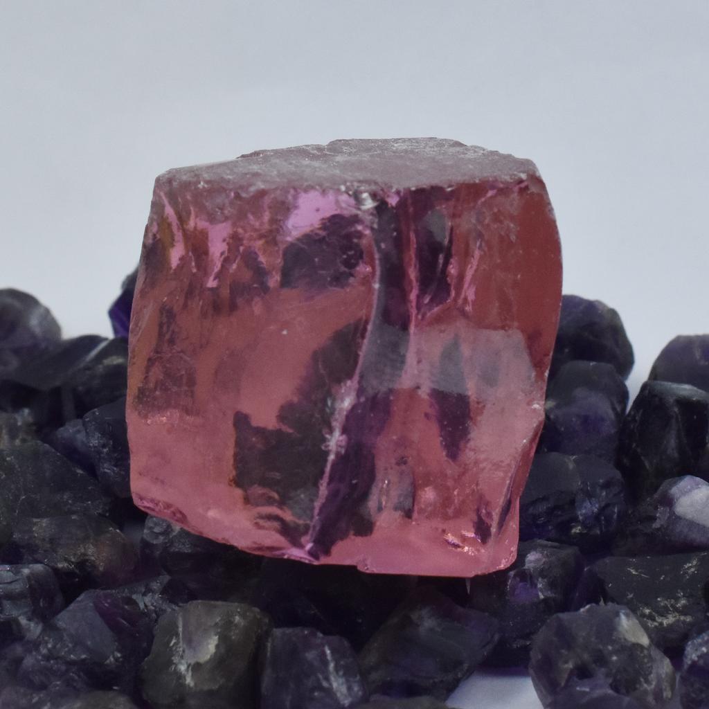 Natural Pink Sapphire 147ct Uncut Rough Certified Loose Gemstone