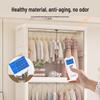 Foldable Wall-Mounted Baby Wardrobe & Multi-Layer Storage Cabinet