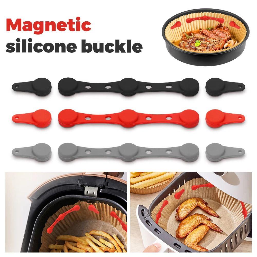 Fixation Device Air Fryer Magnetic Silicone Buckle  Air Fryer Accessories