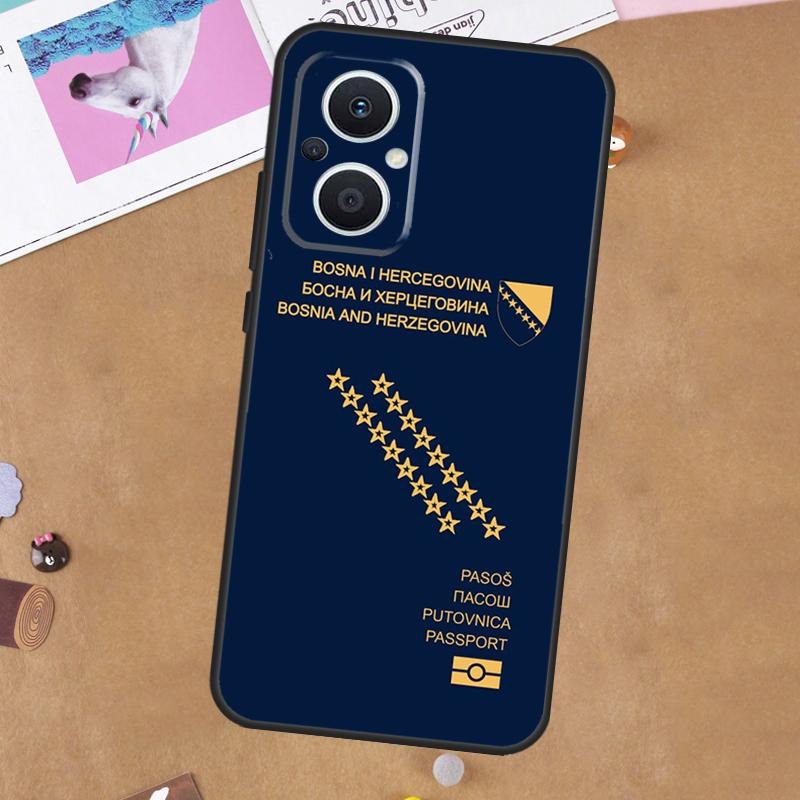 Russia Serbian Spain Passport Case For OPPO Reno 14 13 12 11 10 Pro 14F 13F 12F 11F 8T 8 Lite OPPO Find X8 X6 X5 Pro Cover