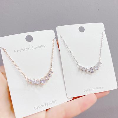 Necklaces Fashion Collarbone Chain Student Girlfriends Gift Jewelry for Women Charms Fashion Vintage Pendant Jewelry Popular Accessories