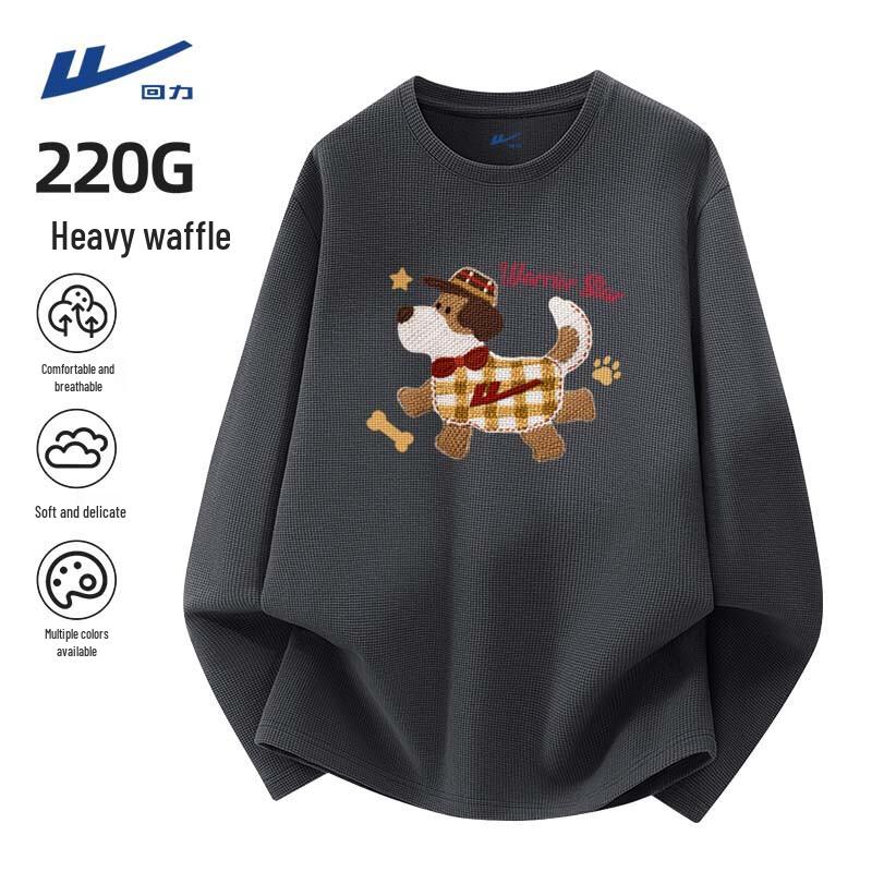 Warrior Men s Loose Fit Waffle Knit Long-Sleeve T-Shirt 4XL