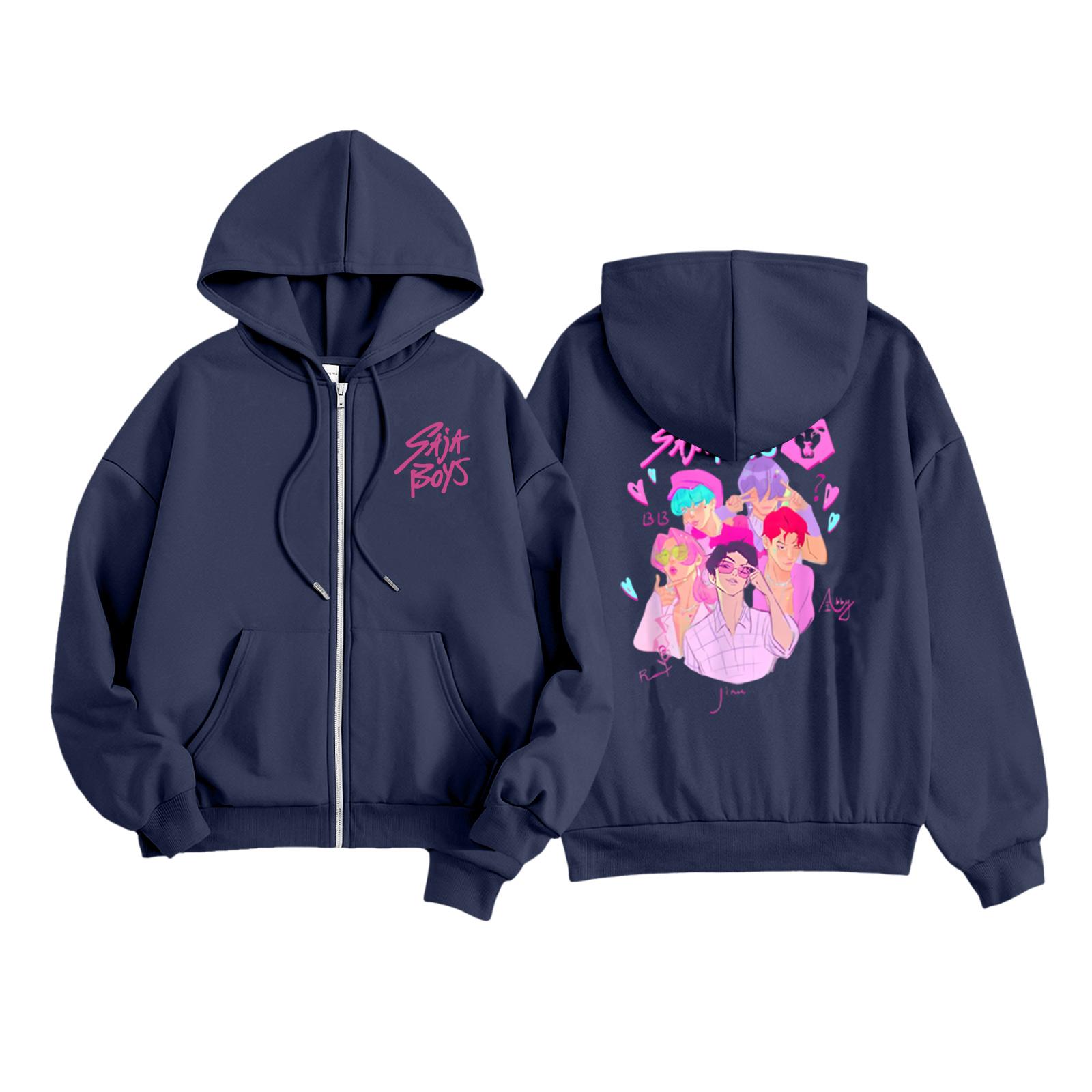 

Kids Fashion Women s Lightweight Long Sleeve Zipper Hoodie Printed Hoodie With Pockets 110