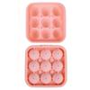 Soccer Ball Ice Cube Tray, 2026 World Mug Silicone Sphere Mold, Round Ice Maker for Whiskey Cocktail, Sports Themed Party Drinks Fans Gift
