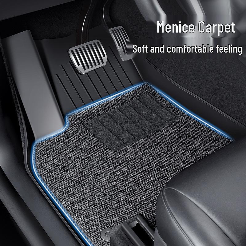 Model 3/Y TPE Injection Molded Floor Mats - High-Quality Tesla Accessories