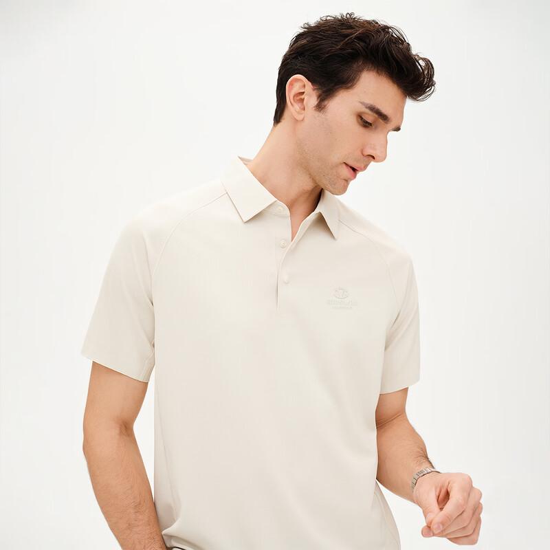 GIOVANNI VALENTINO Men's Cool-Touch Quick-Dry Polo Shirt