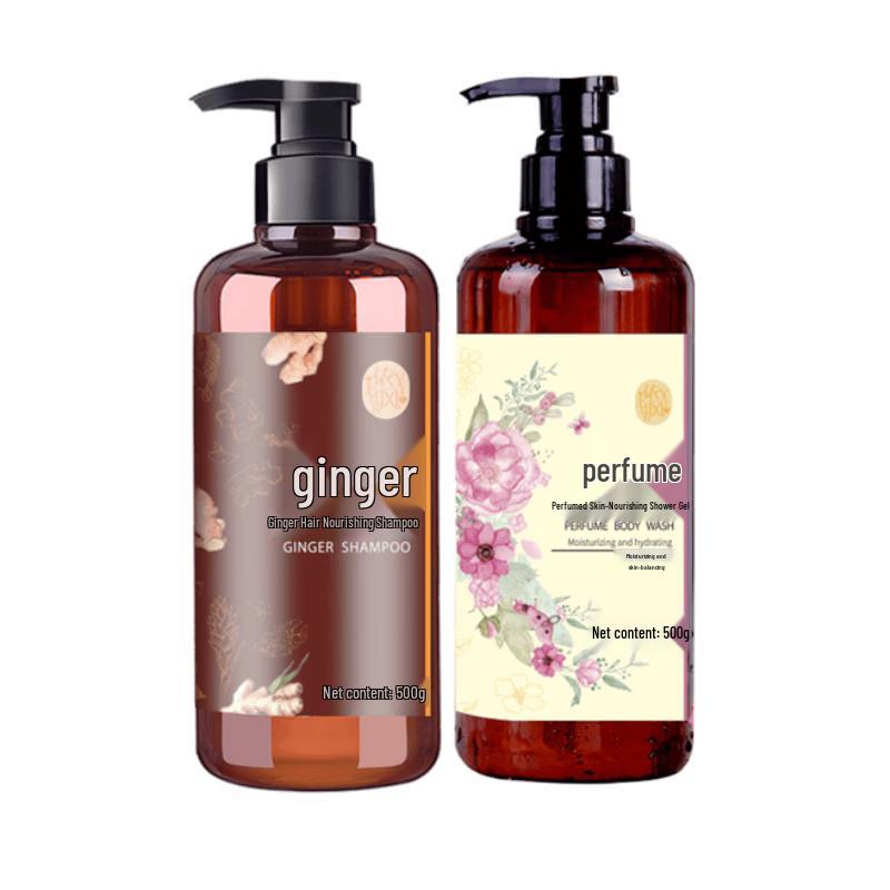Yifeng Ginger Shampoo & Shower Gel Set