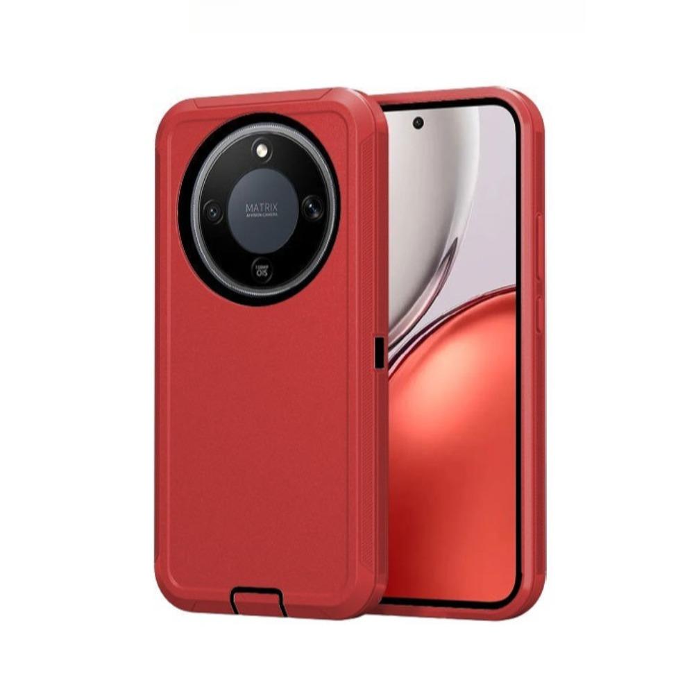 3-warstwowe etui ochronne do Honor X9 X8 X7 X6 A B C D 5G Magic8 Lite Wytrzymałe Ott Armor Hybrydowy Defender Odporne na wstrząsy Pokrowiec
