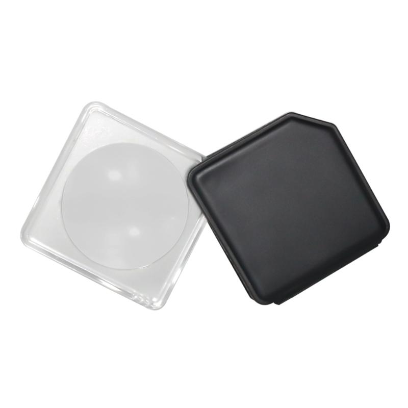 5X Mini Magnifying Glass Folding Pocket Magnifier Pull-out Pocket Magnifier for Reading Science Jewelry Books Outdoor