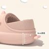 Fashion Litfun Plüschfutter Cartoon Hai Hausschuhe Für Damen Herren Zum Hineinschlüpfen Baumwoll-Pantoletten Wasserdichte Plateau-Plattform Plüsch Gemütlich Warm Herren Hausschuhe