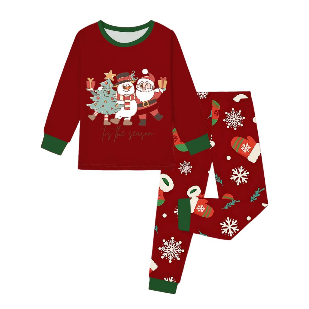 Children's Fashion Suit Skirt Round Neck Long Sleeve Top Pants