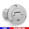 ZMFJH 45/90Degree Deck Filler Caps for Marine Boat 38mm 50mm 316 Stainless Steel Deck Filler Key Cap GAS DIESEL FUEL WASTE WATER