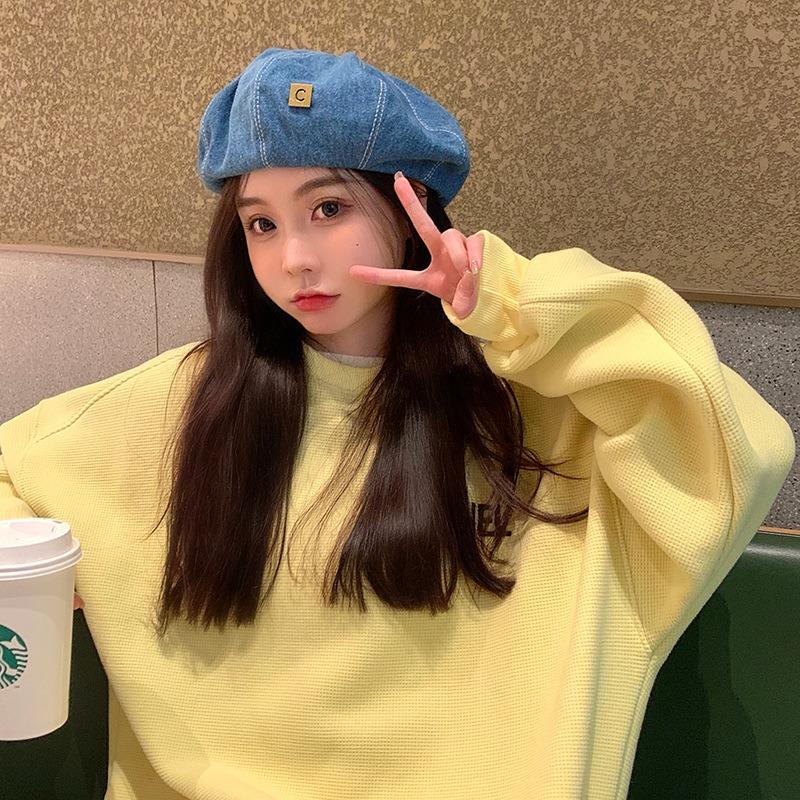 Hat, Female, Big Head Circumference, Beret, Painter's Hat