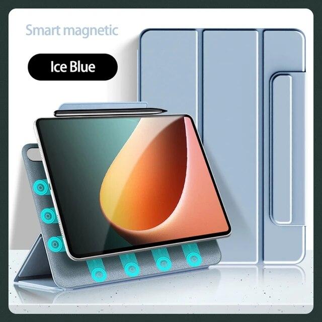 For Xiaomi Mi Pad 5 Pro Case 11 Inch 2021 Ultra Thin Magnetic Smart Cover for MiPad 5 Pro 12.4 Inch 2022 Shell