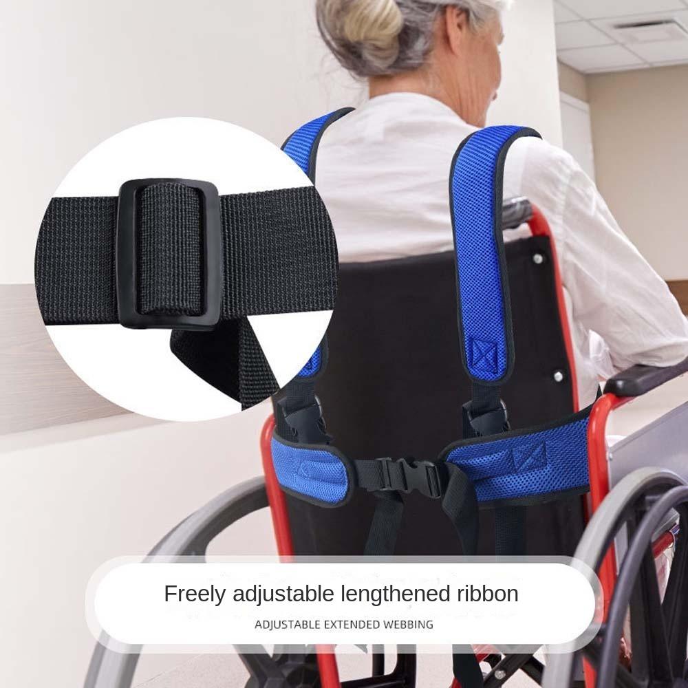 Vest Wheelchair Seats Belt Restraints Straps Support Restraint Brace Belt Fixing Safety Harness