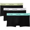 Comfort Logo Trim Low Rise Boxer Briefs 3 Pack Men Underwear Black LV00NB4389-VRB
