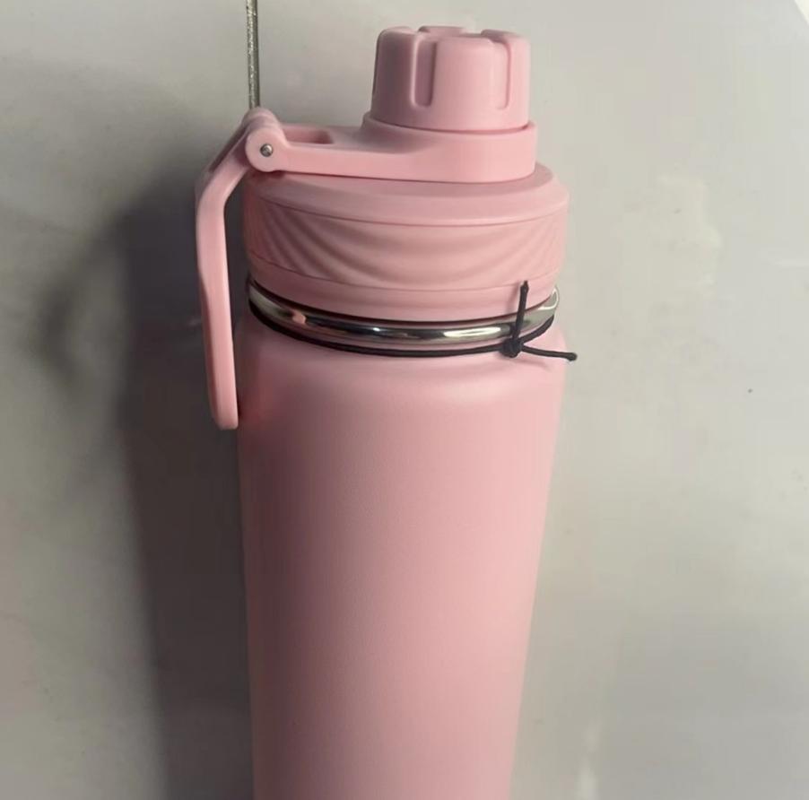 Portable Large Capacity 710Ml Insulated Cup 304 Stainless Steel Yoga Pot For Male And Female Students Couple Cup Holiday Gift Items