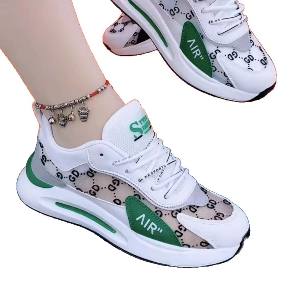 Neue Damen Schuhe Mesh Sportschuhe Freizeitschuhe Plateau Mode Outdoor Atmungsaktiv Damen Schuhe