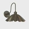 30.48 Cm Brass Flower Wall Sconce Handmade Retro Lighting Fixture Entryways, Hallways, Bedrooms, Office, Home Decor Gift