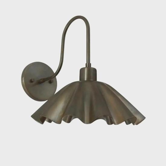 

30,48 см Латунный Цветочный Настенный Бра Ручной Работы Ретро Осветительный Прибор Прихожие, Коридоры, Спальни, Офис, Подарок для Домашнего Декора