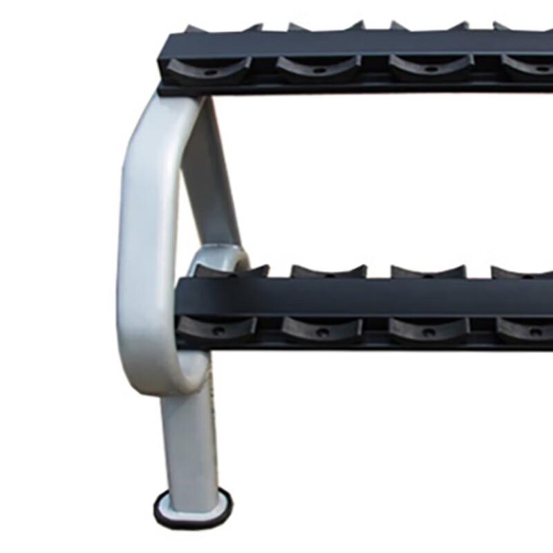 Jieruite Rubber-Coated Dumbbell & Rack System