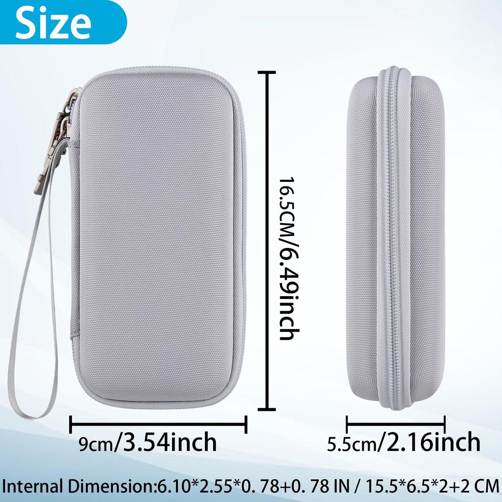 [Case Only] Anker MagGo Wireless Charging Station (Foldable 3-in-1) Magnetic 3-in-1 Wireless Charging Station Storage Case, White - Khanka