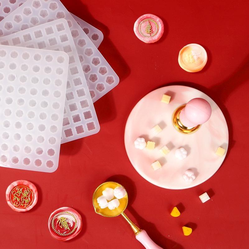 Mini Cat Paw Shape Wax Seal Stamp Silicone Mold Craft Adhesive Wax Card Envelope Molding Tool