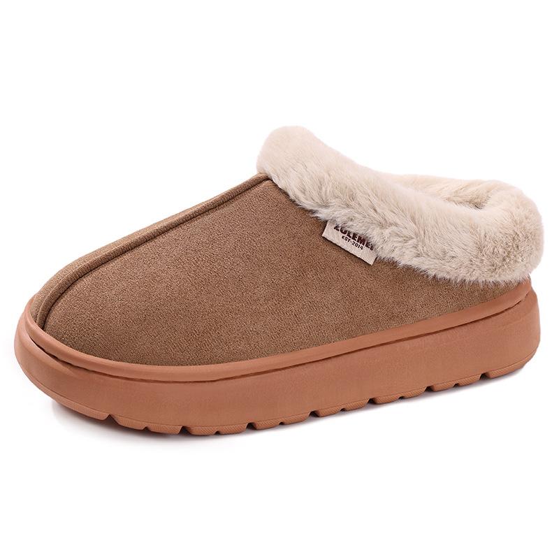 Cotton Shoes New Shallow Snow Boots Piled Thickened Women's Shoes Cold-proof Lightweight Short Boots Simple Warm Short Boots