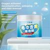 Kyslíkový rozjasňovač a odstraňovač skvrn Ručníky Župany Ložní prádlo Žloutnutí Plíseň Skvrny Hloubkové čištění bez poškození Složení s aktivním kyslíkem
