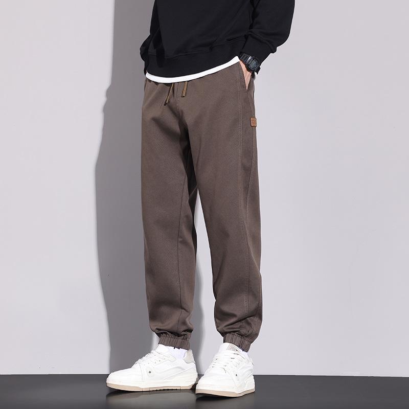 Męskie Casualowe Wszechstronne Ściągane Luźne Modne Spodnie Haremowe - Kolekcja Jesień/Zima 2025